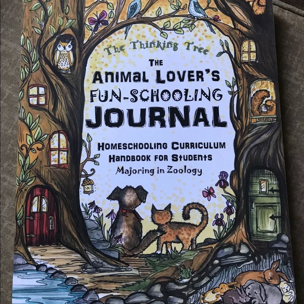 The Thinking Tree Funschooling Journal - Animal Lovers Zoology Science NEW